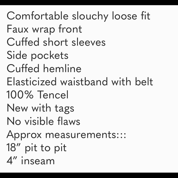 Etienne Marcel Blue Chambray Romper w Pockets - Picture 14 of 14